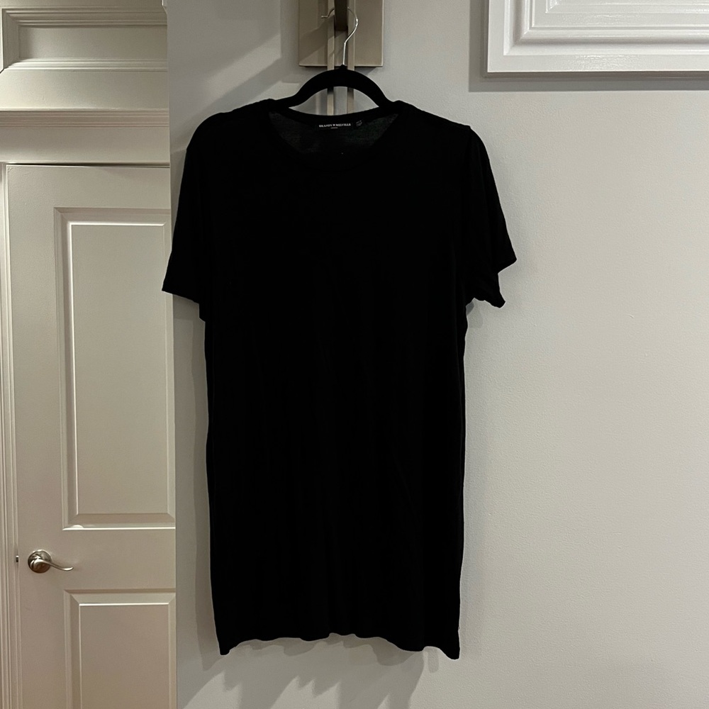 black brandy melville t shirt dress